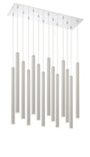 Forest 14 Light Island/Billiard in Chrome Finish