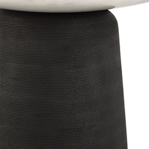 Total Eclipse Marble Accent Table