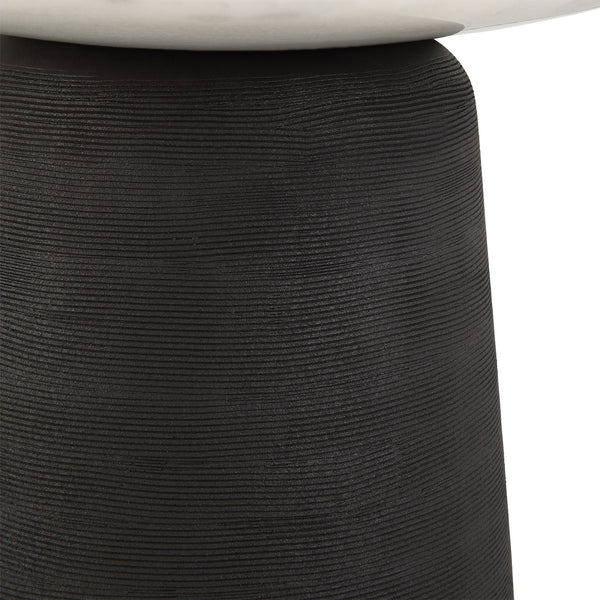 Total Eclipse Marble Accent Table