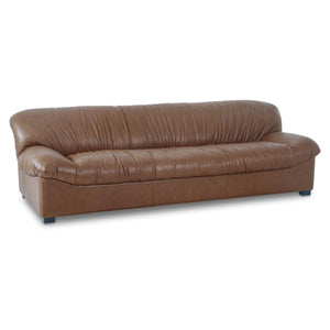 Moe's Halston Sofa in Tan Leather