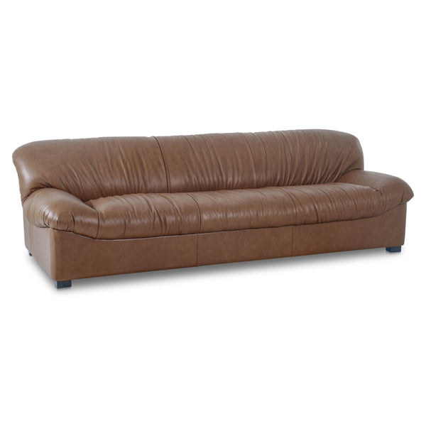 Moe's Halston Sofa in Tan Leather