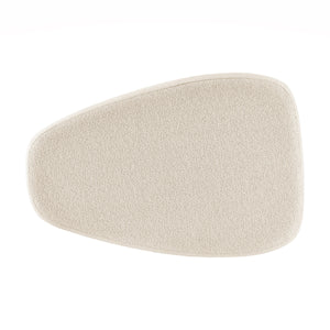 Carlese Boucle Big Ottoman, Palladian Beige