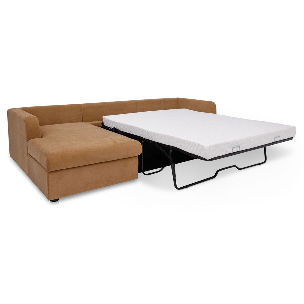 Moe's Burrow Sleeper Sectional with Storage Chaise