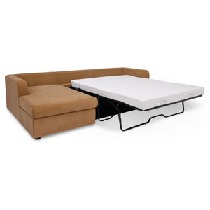 Moe's Burrow Sleeper Sectional with Storage Chaise