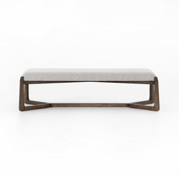 Roscoe Bench in Brunswick Pebble