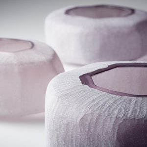 Vervain Vase in Textured Plum