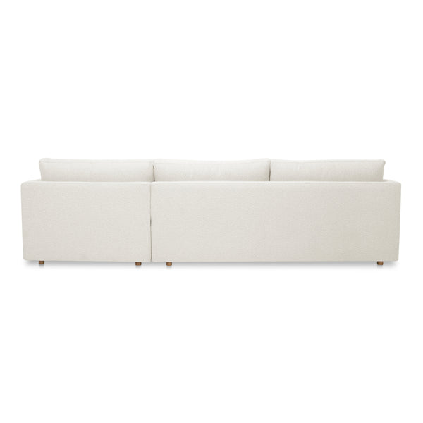 Moe's Bryn Sectional Right Oyster in Beige