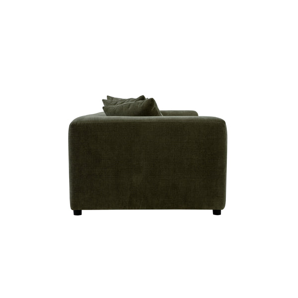 Moe's Davie Sofa in Olive Chenille