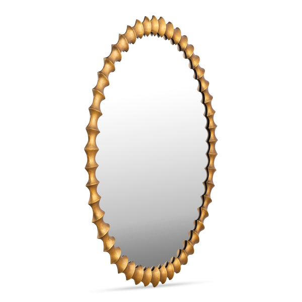 Moe's Whitby Mirror Aged Brass