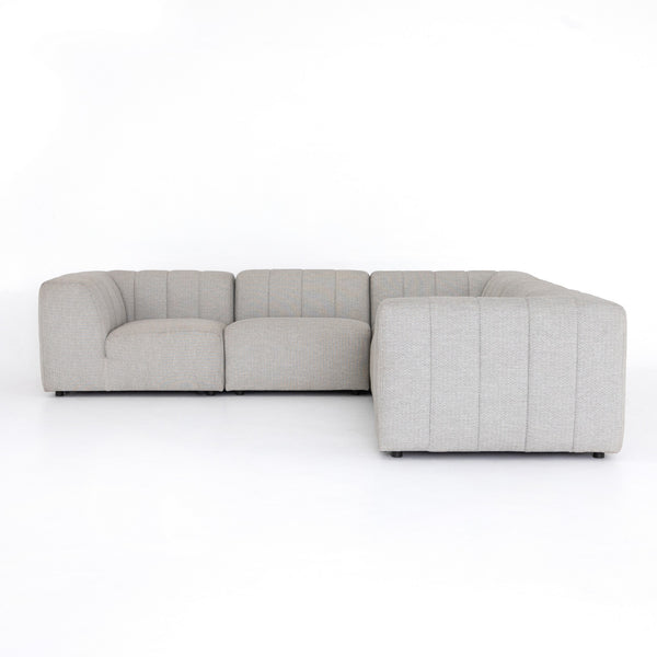 Gwen Outdoor 5 Pc Sectional