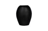 Pod Vase, Large, Black Matte