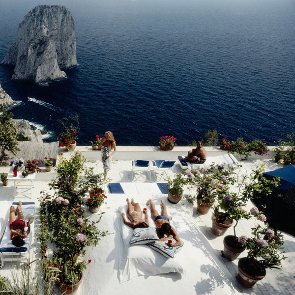 Il Canille (36" X 24") In Slim Aarons's Showcase In Photography Art