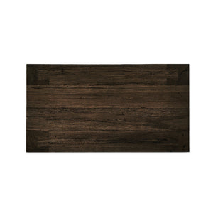 Abaso Nightstand - Ebony Rustic Wormwood Oak