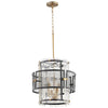 Panorama Chandelier in Noir / Aged Brass