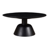 Moe's Nels Coffee Table Black Mango Wood