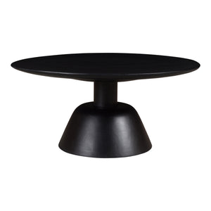 Moe's Nels Coffee Table Black Mango Wood
