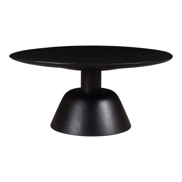 Moe's Nels Coffee Table Black Mango Wood