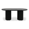 Sartoria Black Granite Dining Table