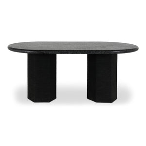 Sartoria Black Granite Dining Table