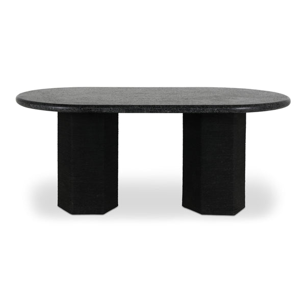 Sartoria Black Granite Dining Table