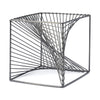 Rochon 8L x 8W Gray Metal Decorative Cube