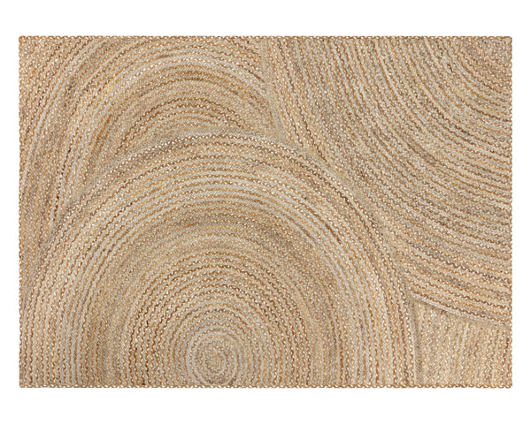 PRESCOTT HAND-BRAIDED RUG - WARM NATURAL - 10' X 14'