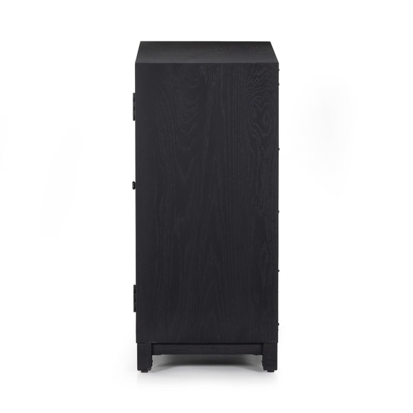 Millie Small Cabinet In Drifted Matte Black