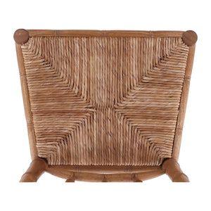 Natural Bamboo Counter Stool