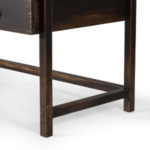 Reign Desk - Distressed Walnut