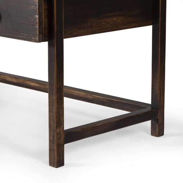 Reign Desk - Distressed Walnut