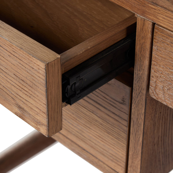 Glenview Desk In Weathered Oak