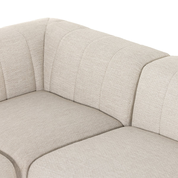 Gwen Outdoor 4 Pc Sectional In Faye Sand