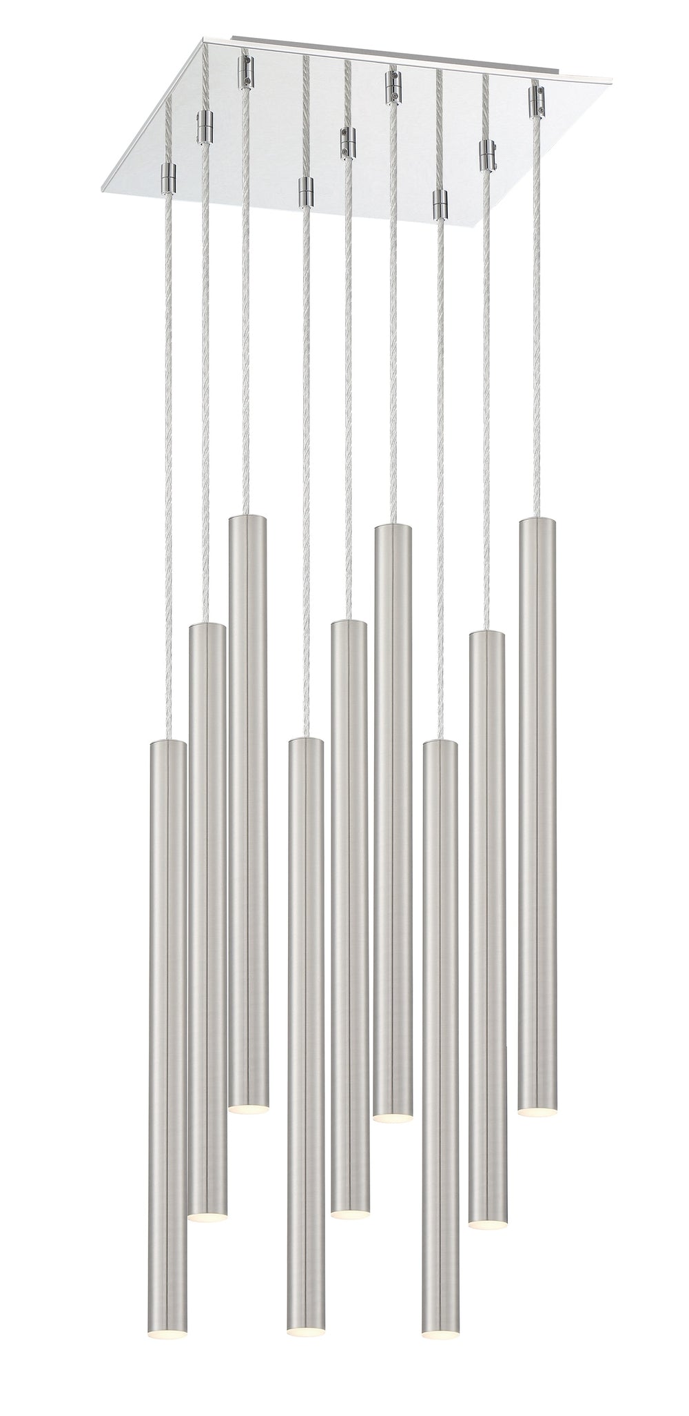 Forest 9 Light Island/Billiard in Chrome Finish
