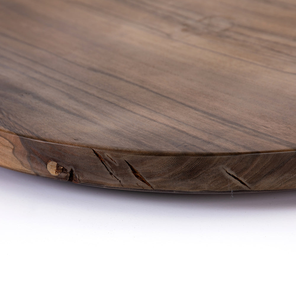 Lupe Lazy Susan In Ochre