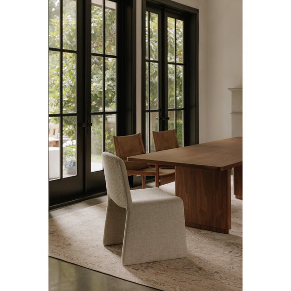 Moe's Ella Dining Chair in Heather Beige