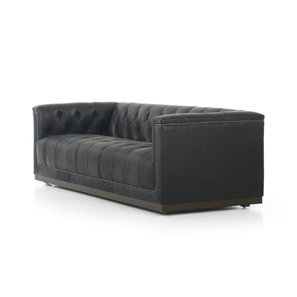 Maxx Sofa In 86" In Heirloom Black