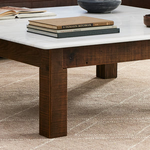Jessa Coffee Table in Waxed Bleached