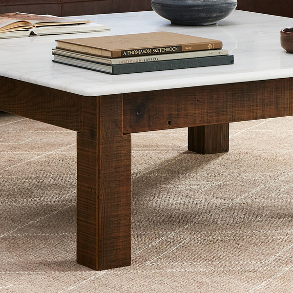 Jessa Coffee Table in Waxed Bleached