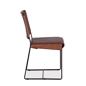 New York Dining Chair Tobacco leather