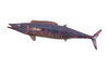 Wahoo Fish Wall Sculpture, Copper Patina