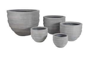 June Planter, Raw Gray, Medium
