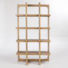 Gordon Solid Wood Bookcase - Natural Finish