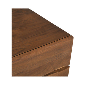 Moe's Watson Nightstand with Live-Edge Acacia