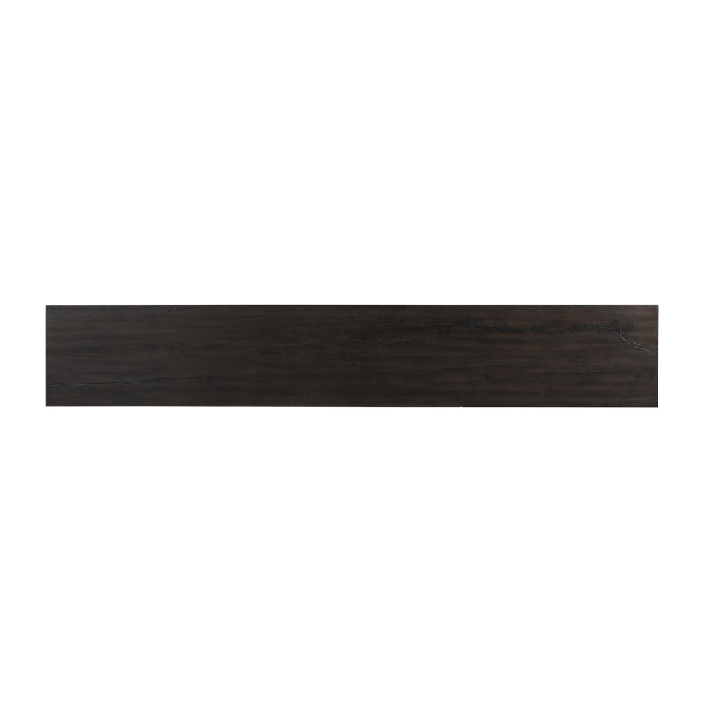 Laredo Media Console In Smoked Black Veneer