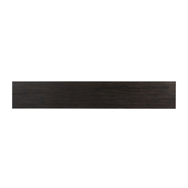 Laredo Media Console In Smoked Black Veneer