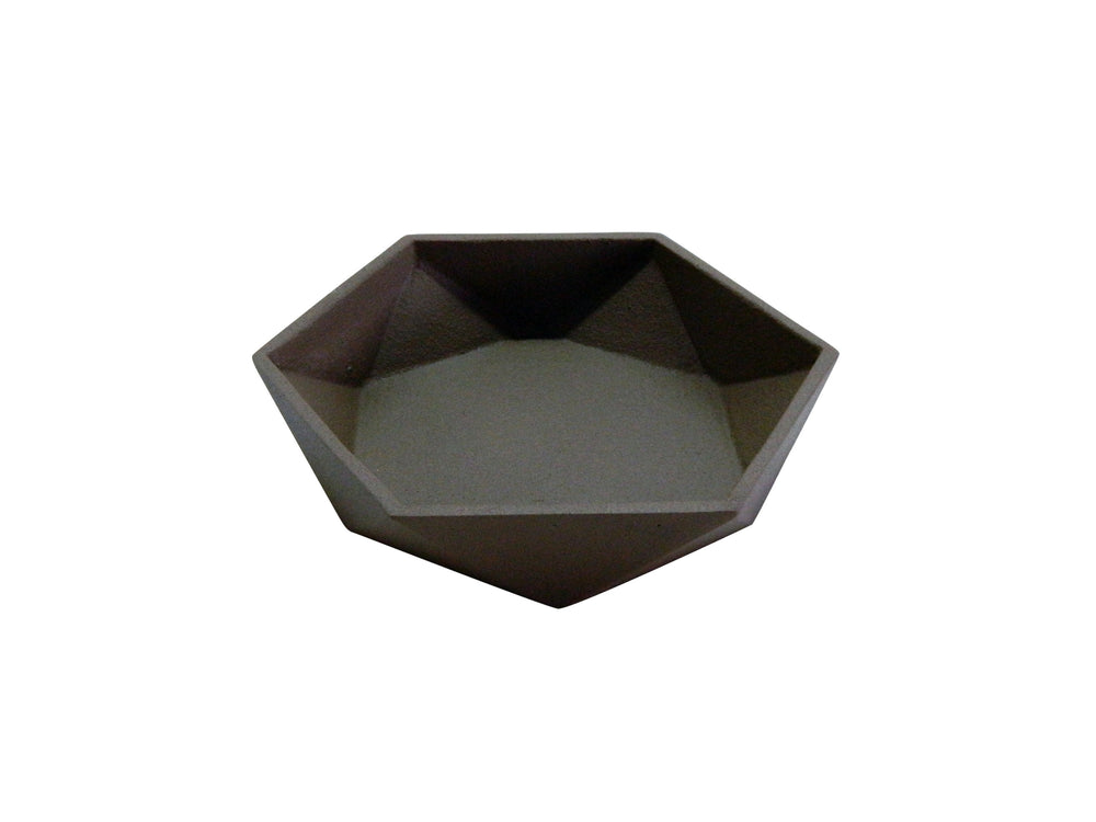 Aluminum Bowl Small Brown Finish