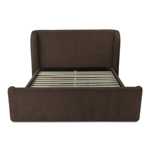 Moe's Sophia Queen Storage Bed Brown