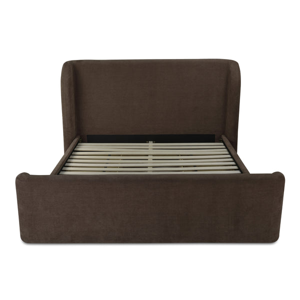 Moe's Sophia Queen Storage Bed Brown