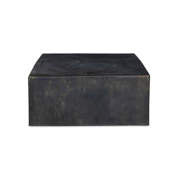 Palumbo Outdoor Coffee Table - Distressed Bronze
