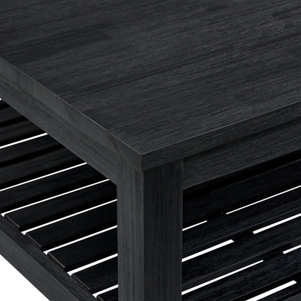 Tiburon KD Coffee Table, Alto Black 